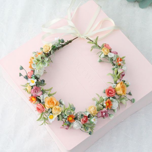 selling color rose crown hair band, daisy water plant headdress, party gift, bride portrait wreath, parent-child hair band hh-0019-a, Silver
selling color rose crown hair band, daisy water plant headdress, party gift, bride portrait wreath, parent-child hair band hh-0019-a, Silver