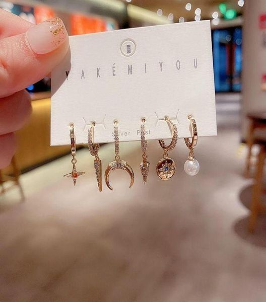 mixed styles star spike horn statement earrings set gold color cz zircon crystal drop for women dangle chandelier4384871, Silver
mixed styles star spike horn statement earrings set gold color cz zircon crystal drop for women dangle chandelier4384871, Silver