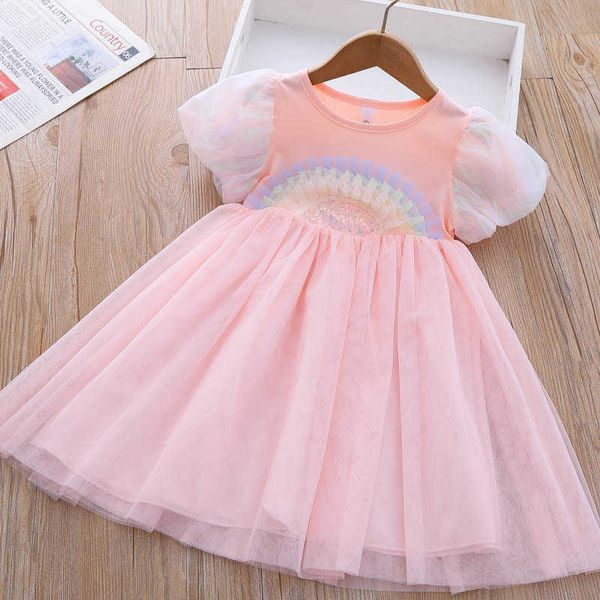 girl's dresses girls summer short sleeve dress 2023 new girl baby rainbow yarn skirt children fashion princess skirt fluffy skirt aa230, Red;yellow
girl's dresses girls summer short sleeve dress 2023 new girl baby rainbow yarn skirt children fashion princess skirt fluffy skirt aa230, Red;yellow