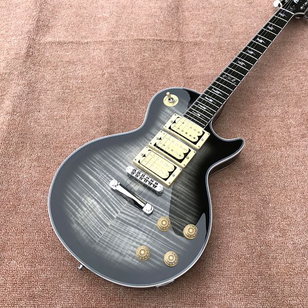 custom shop, lp custom flame maple electric guitar, color pictured, ace frehley 3 pickup, ing
custom shop, lp custom flame maple electric guitar, color pictured, ace frehley 3 pickup, ing