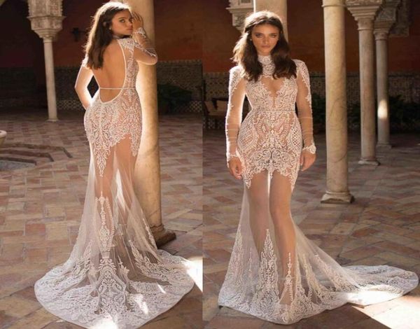 illusion berta bridal gowns boho long sleeves lace backless bridal gowns dubai arabic high collar neckline sheath wedding gow7890454, White
illusion berta bridal gowns boho long sleeves lace backless bridal gowns dubai arabic high collar neckline sheath wedding gow7890454, White