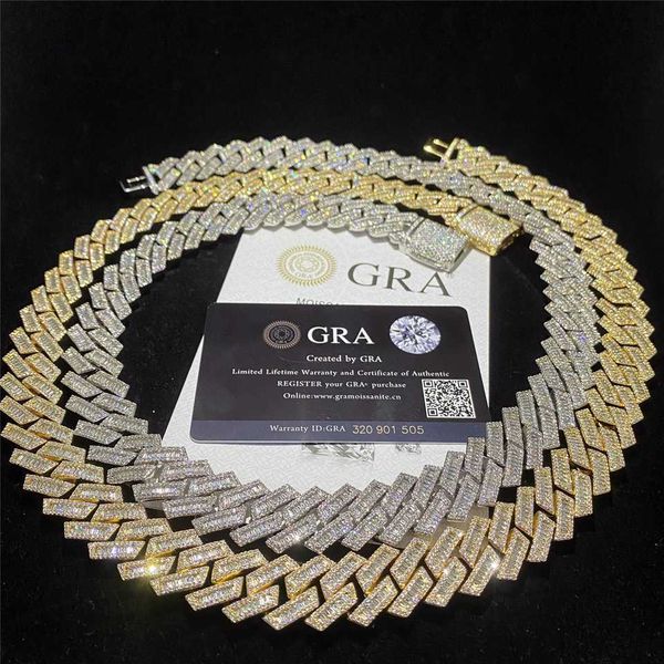 18k gold plated fine hip hop jewelry moissanite baguette chain 18mm wide vvs diamond 925 silver heavy miami cuban link chain
18k gold plated fine hip hop jewelry moissanite baguette chain 18mm wide vvs diamond 925 silver heavy miami cuban link chain