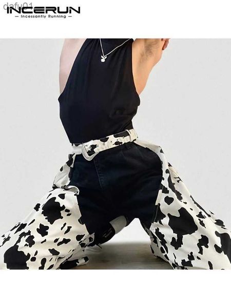 men's pants fashion men pants printed hollow out loose 2023 streetwear trousers men joggers personality casual pantalon s-5xl incerun, Black
men's pants fashion men pants printed hollow out loose 2023 streetwear trousers men joggers personality casual pantalon s-5xl incerun, Black
