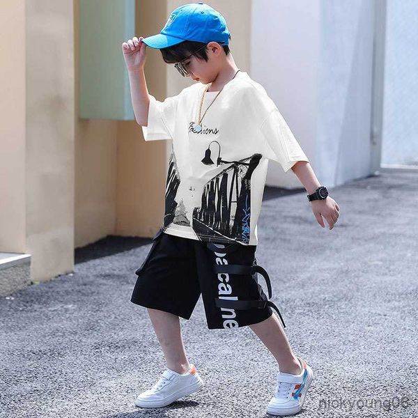 clothing sets new summer boys children t-shirt short sleeve and pants suits pieces set kids baby clothes 6 years old, White
clothing sets new summer boys children t-shirt short sleeve and pants suits pieces set kids baby clothes 6 years old, White