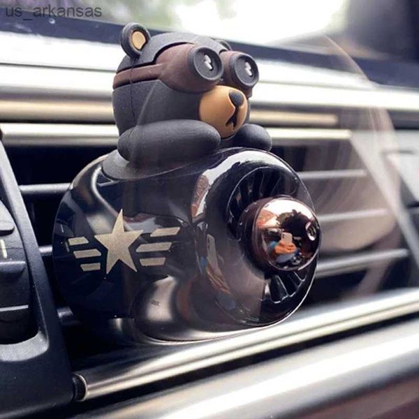 car perfume aromatherapy pilot rotating propeller air freshener outlet fragrance flavor bear pilot car accessories l230523
car perfume aromatherapy pilot rotating propeller air freshener outlet fragrance flavor bear pilot car accessories l230523