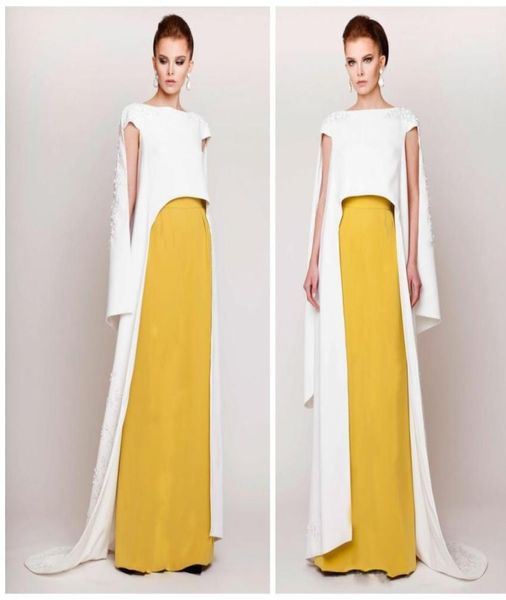 fashion mixed color evening dresses with wrap bateau neck applique cap sleeve floor length prom dress custom made azzi osta part4841385, Black;red
fashion mixed color evening dresses with wrap bateau neck applique cap sleeve floor length prom dress custom made azzi osta part4841385, Black;red