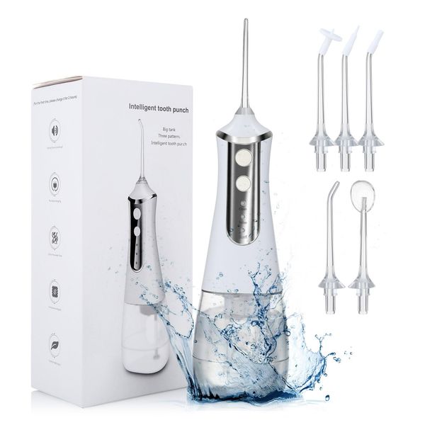 toothbrush oral irrigator usb rechargeable water flosser portable dental water jet 350ml water tank waterproof teeth cleaner
toothbrush oral irrigator usb rechargeable water flosser portable dental water jet 350ml water tank waterproof teeth cleaner
