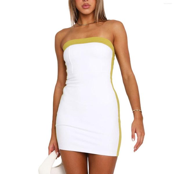 women summer off shoulder mini tube dress sleeveless strapless slim bodycon short reversible bandeau dress low cut open, Black;gray
women summer off shoulder mini tube dress sleeveless strapless slim bodycon short reversible bandeau dress low cut open, Black;gray