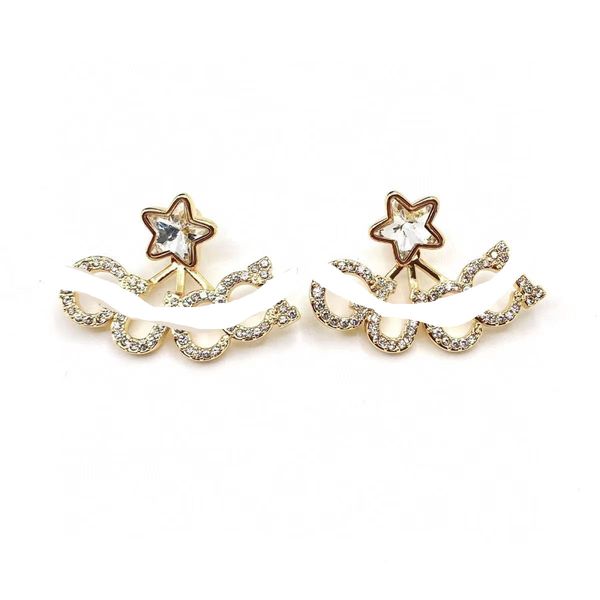 stud earrings designer earrings luxury earrings letter gu clover earrings belt drill 18k gold plated gift earrings designer for women pearl, Silver
stud earrings designer earrings luxury earrings letter gu clover earrings belt drill 18k gold plated gift earrings designer for women pearl, Silver