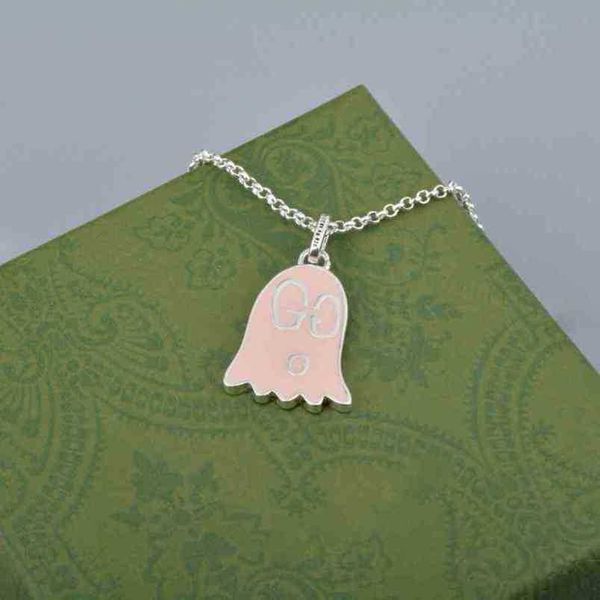 20% off 2023 new designer jewelry bracelet necklace ring old pink glue dropping ghost pendant men's women's clavicle chain, Silver
20% off 2023 new designer jewelry bracelet necklace ring old pink glue dropping ghost pendant men's women's clavicle chain, Silver