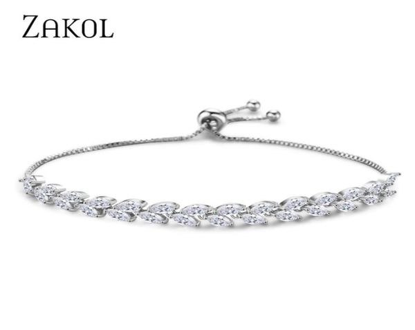 trendy bride jewelry clear crystal leaf charm cubic zirconia adjustable chain bracelets for women9641347, Black
trendy bride jewelry clear crystal leaf charm cubic zirconia adjustable chain bracelets for women9641347, Black