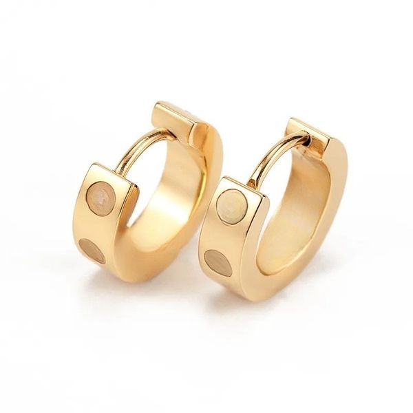 for woman titanium steel stud earring exquisite simple fashion c diamond ring lady earrings jewelry gift, Golden
for woman titanium steel stud earring exquisite simple fashion c diamond ring lady earrings jewelry gift, Golden