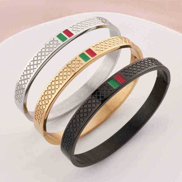 2023 new designer jewelry bracelet necklace ring accessories titanium buckle ins style light stainless steel oil dripping bracelet, Black
2023 new designer jewelry bracelet necklace ring accessories titanium buckle ins style light stainless steel oil dripping bracelet, Black