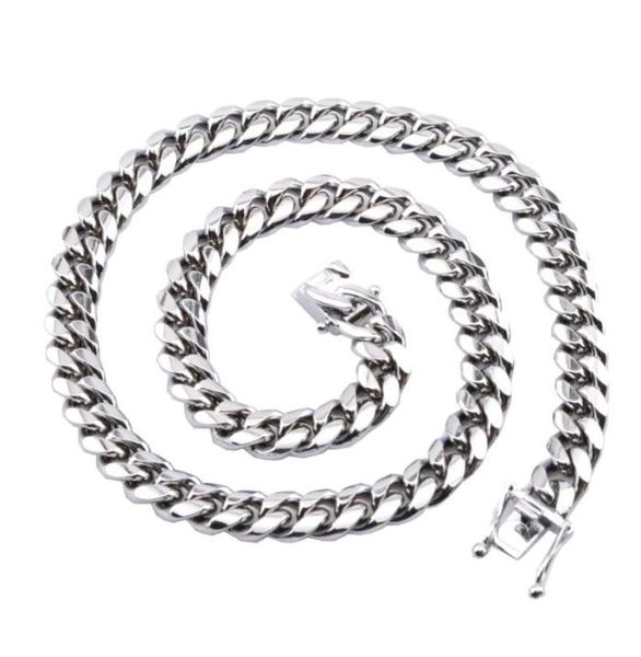 10mm heavy necklace stainless steel miami link curb cuban chain mens necklace male party jewelry accessories stylish beautiful1130087, Silver
10mm heavy necklace stainless steel miami link curb cuban chain mens necklace male party jewelry accessories stylish beautiful1130087, Silver