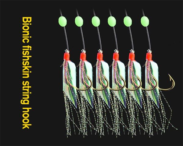 5 pcs new sabiki soft fishing hooks rigs bait jigs soft lure worn fake string crystal barbed hook8201362
5 pcs new sabiki soft fishing hooks rigs bait jigs soft lure worn fake string crystal barbed hook8201362