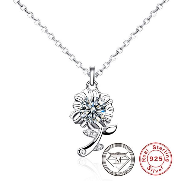 brilliant 0.5ct moissanite sunflower pendant necklace set for women fashion party necklaces, Silver
brilliant 0.5ct moissanite sunflower pendant necklace set for women fashion party necklaces, Silver