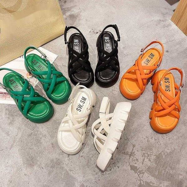 sandals summer new candy colored platform womens trend open toe cross slippers light casual beach slides ladies gladiator shoes 230417, Black
sandals summer new candy colored platform womens trend open toe cross slippers light casual beach slides ladies gladiator shoes 230417, Black