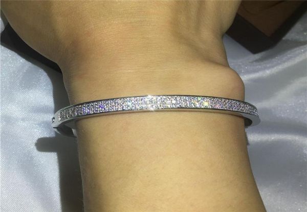 vecalon infinity pave setting 5a cubic zirconia engagement bracelet white gold filled cuff bangle women wedding accessaries gift1125043, Golden;silver
vecalon infinity pave setting 5a cubic zirconia engagement bracelet white gold filled cuff bangle women wedding accessaries gift1125043, Golden;silver