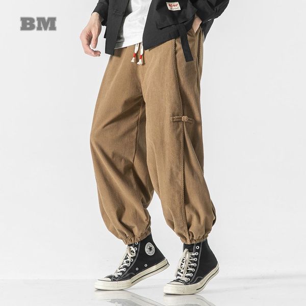 pants chinese style fashion loose plus size casual harem pants men clothing ethnic baggy joggers harajuku trousers oversized bloomers, Black
pants chinese style fashion loose plus size casual harem pants men clothing ethnic baggy joggers harajuku trousers oversized bloomers, Black