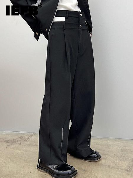 blazers iefb straight suit pants personality design double waist hollowed zipper loose trousers korean men's autumn fashion new 9a1933, White;black
blazers iefb straight suit pants personality design double waist hollowed zipper loose trousers korean men's autumn fashion new 9a1933, White;black