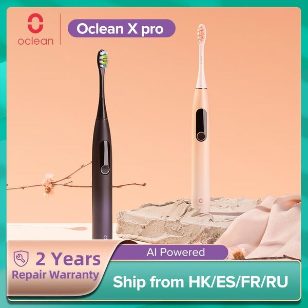 toothbrush oclean x pro sonic electric toothbrush ipx7 2in1 charger holder color touch screen toothbrush fast charge