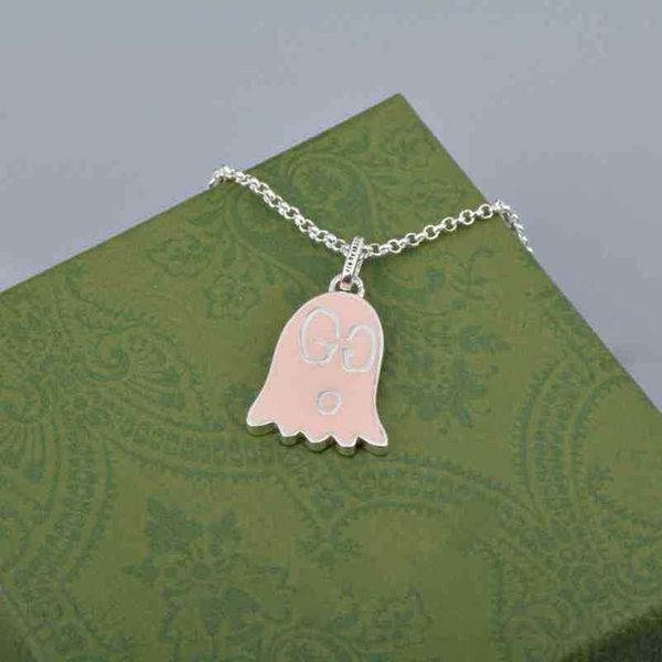 designer jewelry bracelet necklace ring old pink glue dropping ghost pendant men's women's clavicle chain high quality, Silver
designer jewelry bracelet necklace ring old pink glue dropping ghost pendant men's women's clavicle chain high quality, Silver