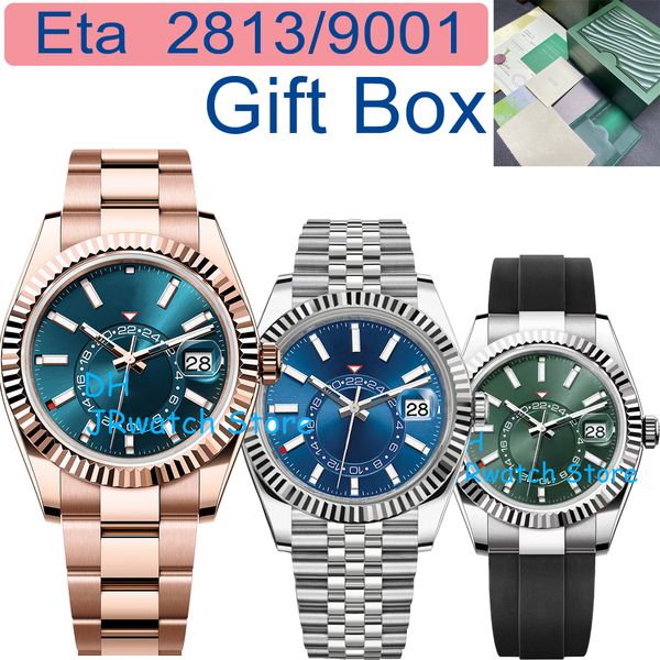 42mm sky dweller luxury men s sports watch 2813 automatic mechanical motion watch gmt stainless steel diving waterproof luminous sapphire wa, Slivery;brown
42mm sky dweller luxury men s sports watch 2813 automatic mechanical motion watch gmt stainless steel diving waterproof luminous sapphire wa, Slivery;brown