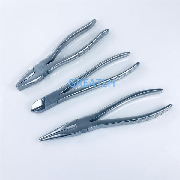 tools 3 types kirschner wire cutter flat nose pliers with serrated jaws bone forcep pin orthopedics veterinary surgery instruments 1pc
tools 3 types kirschner wire cutter flat nose pliers with serrated jaws bone forcep pin orthopedics veterinary surgery instruments 1pc