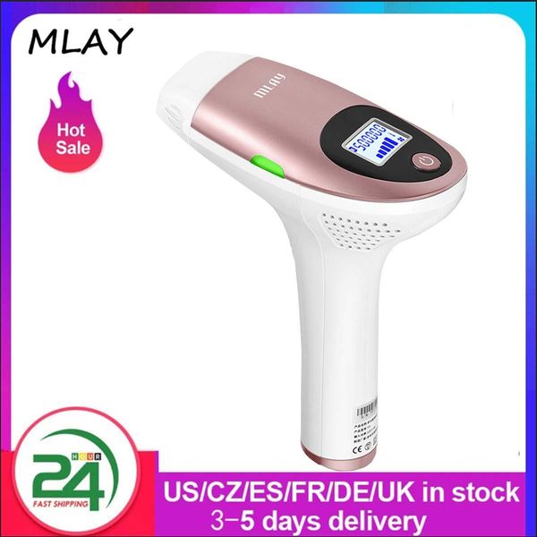 epilator mlay t3 ipl laser hair removal device machine permanent electric depilador full body hair removal device painless personal care 
epilator mlay t3 ipl laser hair removal device machine permanent electric depilador full body hair removal device painless personal care