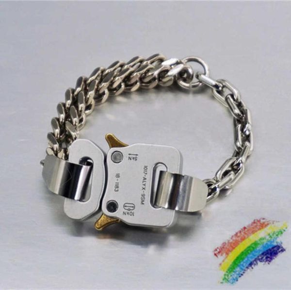 hero chain alyx buckle bracelet men women 1017 alyx 9sm openwork letters stainless steel chain q06229199420, Golden;silver
hero chain alyx buckle bracelet men women 1017 alyx 9sm openwork letters stainless steel chain q06229199420, Golden;silver