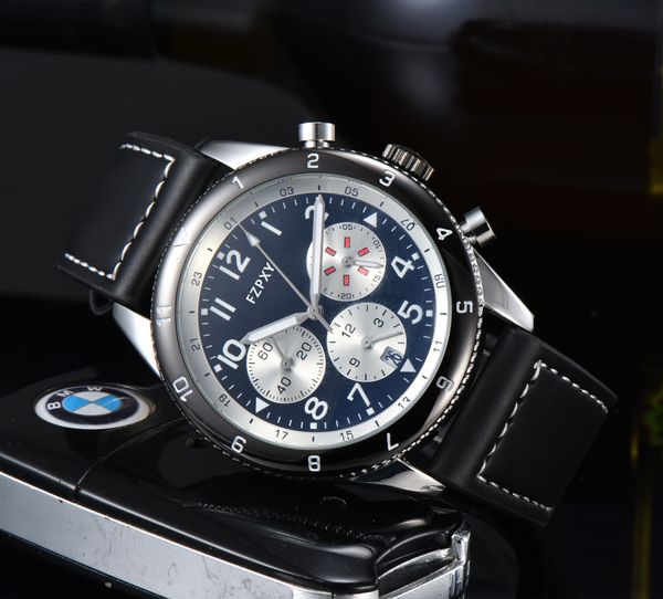 be106 fashion creative design watches mens luxury multifunction watch original brand chronograph male clock relogio masculino, Slivery;brown
be106 fashion creative design watches mens luxury multifunction watch original brand chronograph male clock relogio masculino, Slivery;brown