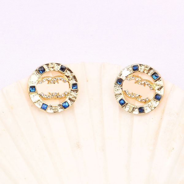 luxury designer brand letters stud earring famous women double letter colorful zircon studs earrings wedding party jewerlry high quality, Golden;silver
luxury designer brand letters stud earring famous women double letter colorful zircon studs earrings wedding party jewerlry high quality, Golden;silver