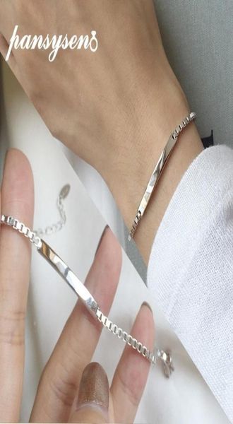 pansysen 100 solid real 925 sterling silver box chain link bracelet for women girls lady 19cm women039s fine jewelry bracelets3089100, Golden;silver
pansysen 100 solid real 925 sterling silver box chain link bracelet for women girls lady 19cm women039s fine jewelry bracelets3089100, Golden;silver