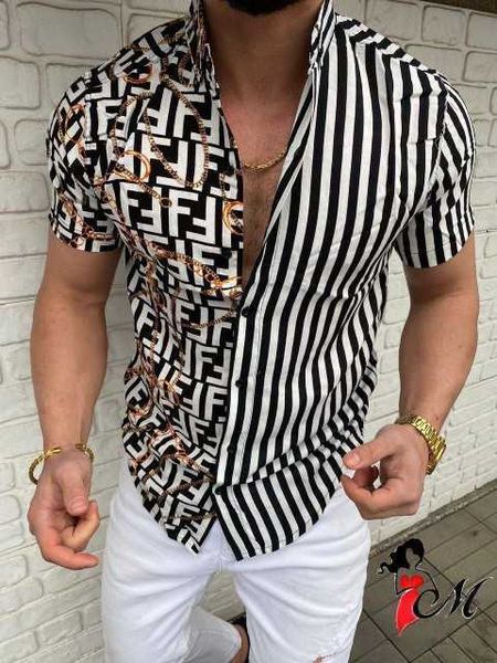2023 new men's european size printed hawaiian short sleeve shirt cardigan men's 41jx68, White;black
2023 new men's european size printed hawaiian short sleeve shirt cardigan men's 41jx68, White;black