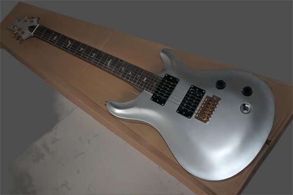 factory custom silver prs electric guitar with gold hardware,bird fret inlay,rosewood fretboard,can be
factory custom silver prs electric guitar with gold hardware,bird fret inlay,rosewood fretboard,can be