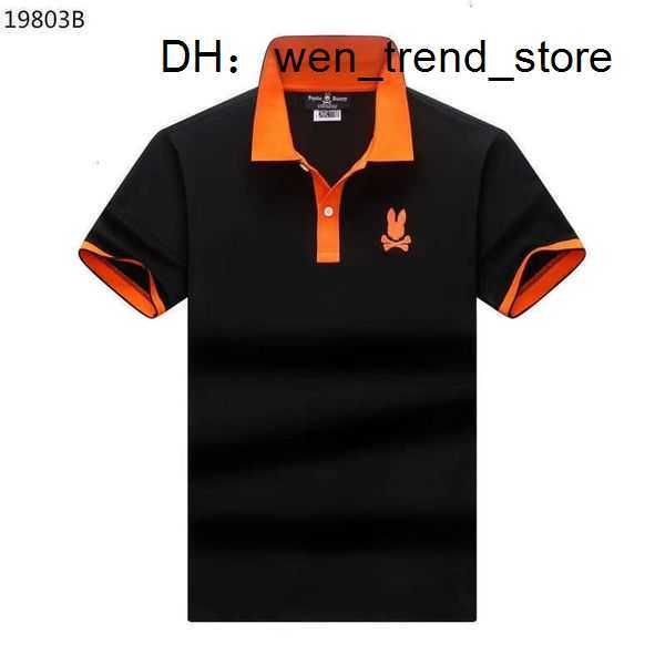 2023 summer new psycho bunny polo shirt t skull rabbit embroidered collar versatile fashion brand men's short sleeves s9d9 2 b2tv, White;black
2023 summer new psycho bunny polo shirt t skull rabbit embroidered collar versatile fashion brand men's short sleeves s9d9 2 b2tv, White;black