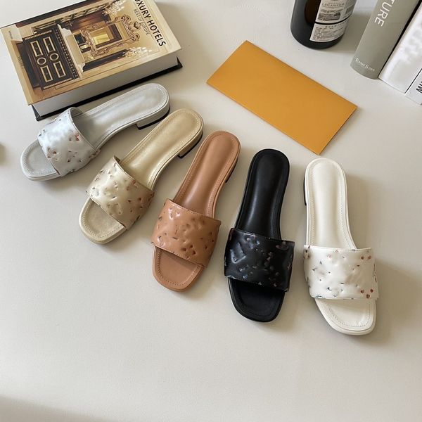 2023 summer slippers designer womens rubber slide waterfront embossed mule fashion women monograms pool slides flat comfort sandal loafers s, Black
2023 summer slippers designer womens rubber slide waterfront embossed mule fashion women monograms pool slides flat comfort sandal loafers s, Black