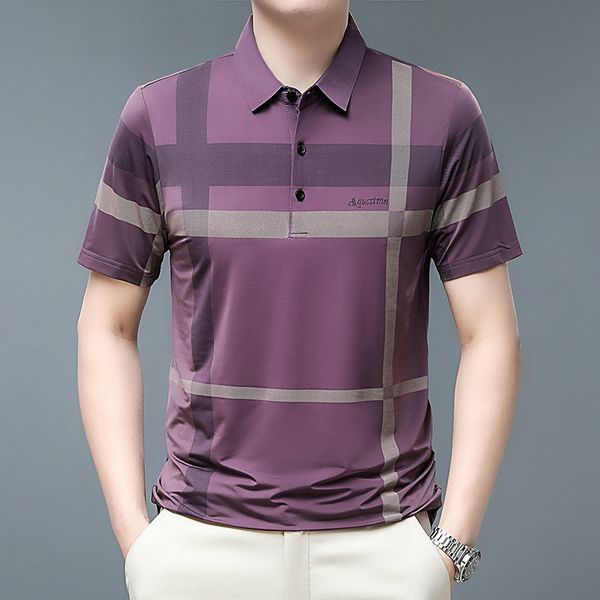 men's polos men's polo shirt summer short sleeve t-shirt striped printing button loose plus size casual comfort fashion 230530 1e, White;black
men's polos men's polo shirt summer short sleeve t-shirt striped printing button loose plus size casual comfort fashion 230530 1e, White;black
