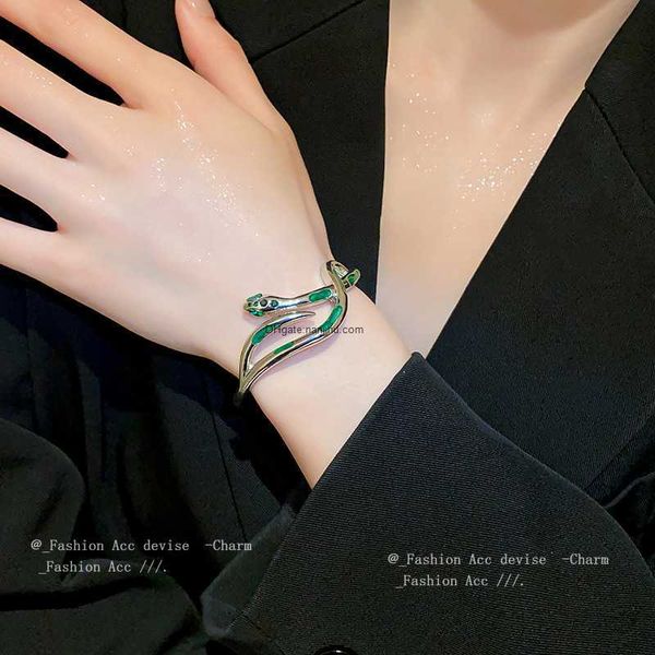 designer luxury belgary brand bracelet snake shaped diamond drop oil geometric with creative design sense fashionable and niche cold style b, Black
designer luxury belgary brand bracelet snake shaped diamond drop oil geometric with creative design sense fashionable and niche cold style b, Black