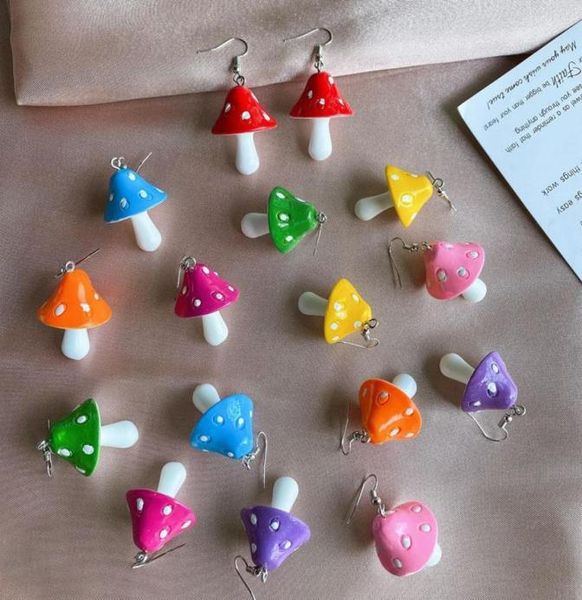 dangle chandelier cute creative cartoon mushroom earrings for women 2021 fashion candy color dangles ear hook girls fine drop2722496, Silver
dangle chandelier cute creative cartoon mushroom earrings for women 2021 fashion candy color dangles ear hook girls fine drop2722496, Silver
