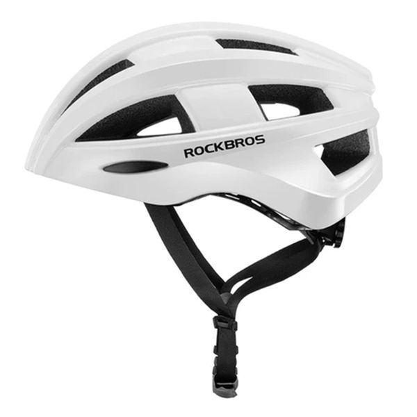Image of ROCKBROS Bicycle Helmet with Integrated Taillight MTB Road Cycling Helmet
