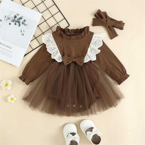 girl's dresses 0-24m newborn girls' dress style bodysuit long sleeve pit lace mesh patchwork ruffle trim bodysuit+cute headband su, Red;yellow
girl's dresses 0-24m newborn girls' dress style bodysuit long sleeve pit lace mesh patchwork ruffle trim bodysuit+cute headband su, Red;yellow