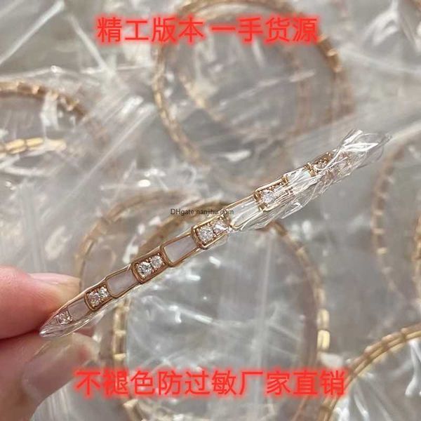 designer luxury belgary brand bracelet seiko version full diamond snake bone female spring snake-shaped bracelet fadeless anti-allergy, Black
designer luxury belgary brand bracelet seiko version full diamond snake bone female spring snake-shaped bracelet fadeless anti-allergy, Black