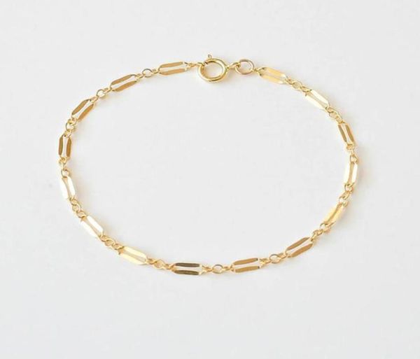 14k gold filled chain bracelet handmade boho charms bracelets vintage anklets for bridesmaid gift women jewelry7004538, Golden;silver
14k gold filled chain bracelet handmade boho charms bracelets vintage anklets for bridesmaid gift women jewelry7004538, Golden;silver