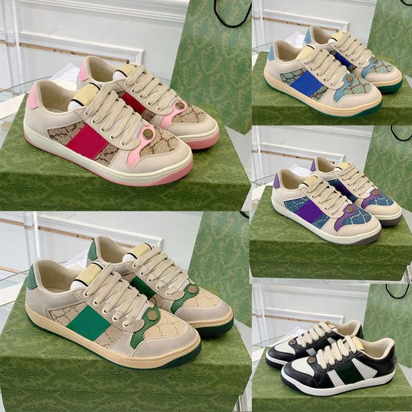 classic casual shoes luxury leather sneakers women men classic blue red rubber leather vintage distressed effect shoe low womens bright diam, Black
classic casual shoes luxury leather sneakers women men classic blue red rubber leather vintage distressed effect shoe low womens bright diam, Black