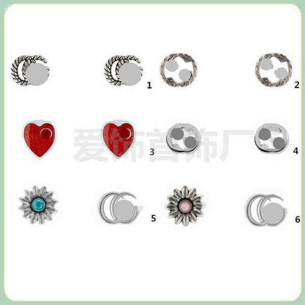 20% off 2023 new designer jewelry bracelet necklace ring accessories interlocking series red blue enamel love daisy vintage simple earrings, Golden
20% off 2023 new designer jewelry bracelet necklace ring accessories interlocking series red blue enamel love daisy vintage simple earrings, Golden