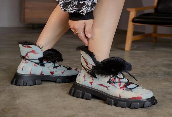 boots russian winter women ankle leather cowhide upperlamb hair lining camouflage print warm womens platform heels1184992, Black
boots russian winter women ankle leather cowhide upperlamb hair lining camouflage print warm womens platform heels1184992, Black