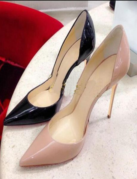 women pumps black nude patent leather point toe high heels shoes boots sandals genuine leather 120mm lady cone 1131436
women pumps black nude patent leather point toe high heels shoes boots sandals genuine leather 120mm lady cone 1131436