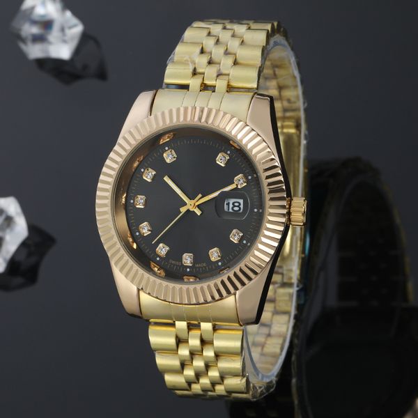 classic men's 40mm teeth series surface inlaid diamond stainless steel watch band quartz watch, Slivery;brown
classic men's 40mm teeth series surface inlaid diamond stainless steel watch band quartz watch, Slivery;brown