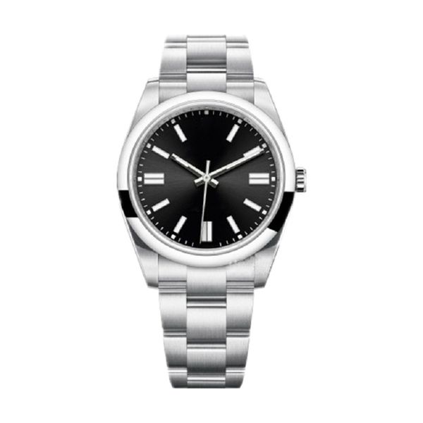 2023 men's sports watch 40mm black dial automatic mechanical fashion classic style fruit dial precision steel band ceramic ring waterpr, Slivery;brown
2023 men's sports watch 40mm black dial automatic mechanical fashion classic style fruit dial precision steel band ceramic ring waterpr, Slivery;brown